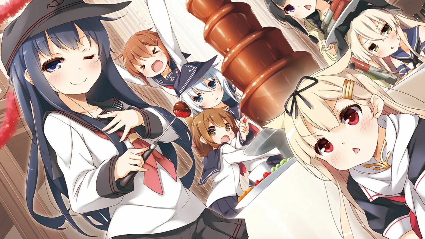 Kancolle collection. Иназума Кантай коллекшн. Флотская коллекция. Иказучи Кантай.