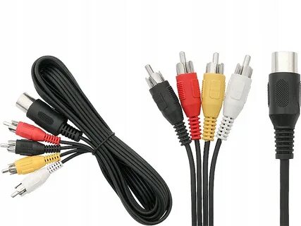 5 pin 2 rca