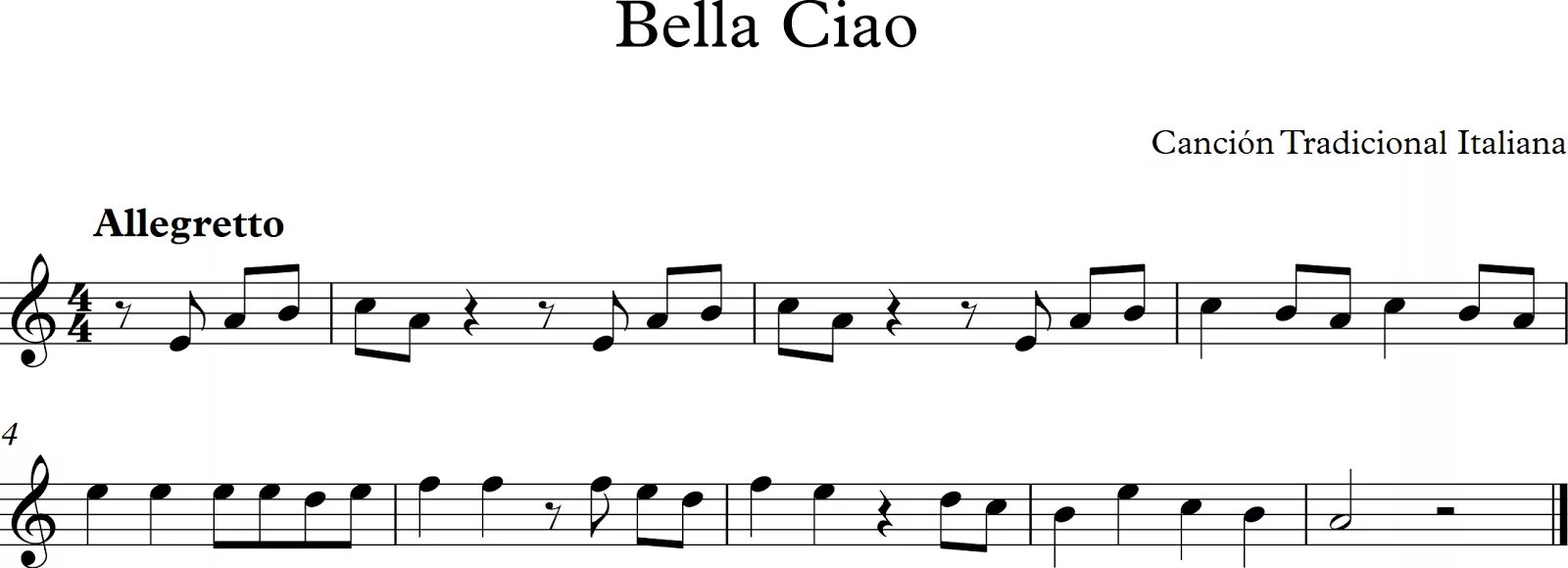 Чина ноты. Bella Ciao Ноты для скрипки. Ноты Bella Chao скрипка. Bella Ciao Ноты для флейты.