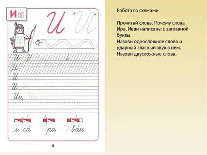 Письмо горецкий 1 класс 1 урок