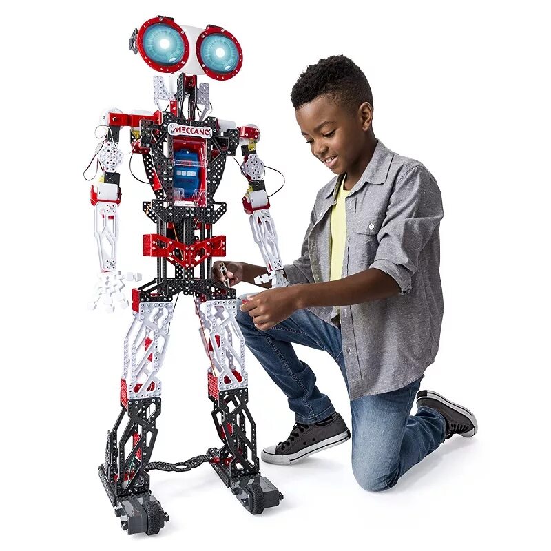 Видео а 4 робот. Meccano meccanoid. конструктор робот меканоид. meccano erector meccanoid g15. оригинал meccano tech personal robot building set - meccanoid 2.0.