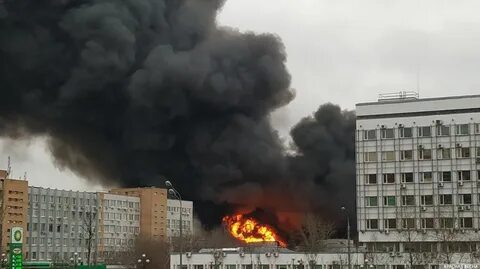 Пожар в северном чертаново