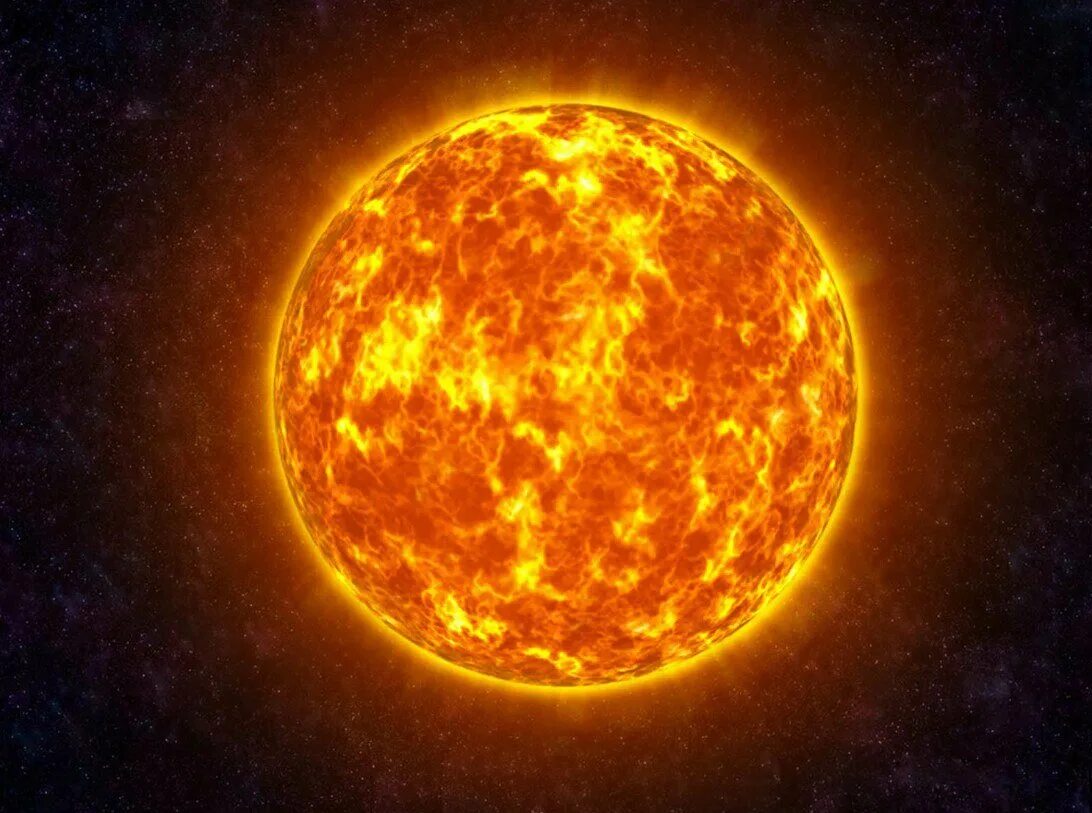 Огромное раскаленное небесное тело излучающее свет. Солнце. Солнце Планета. Солнце в космосе. Солнце звезда.