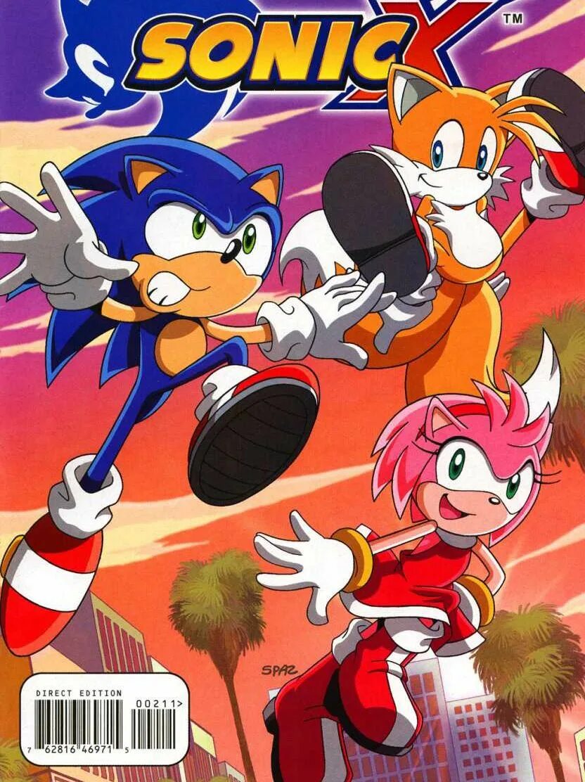 Sonic x comics