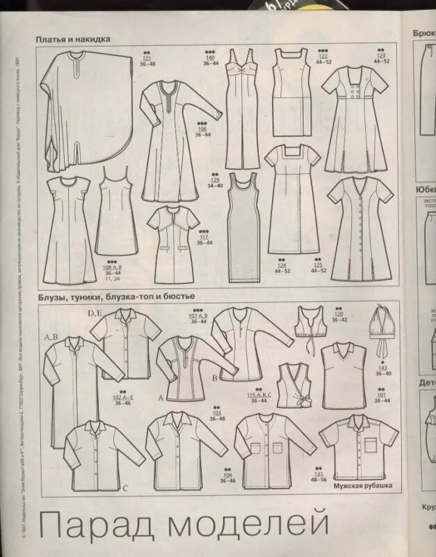 Летние платья из бурды с выкройками. Бурда 1996 парад моделей. Выкройка сарафана для женщины из журнала бурда. Бурда выкройки годе. Технические рисунки из журнала burda.