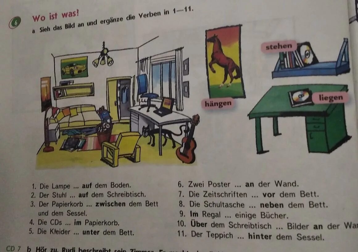 5 ist eine. Schreibtisch артикль. Auf dem Bett, auf dem Tisch и ТД. Wo steht der Schrank немецкий 4 класс. Wer ist wo ergänze ответы.