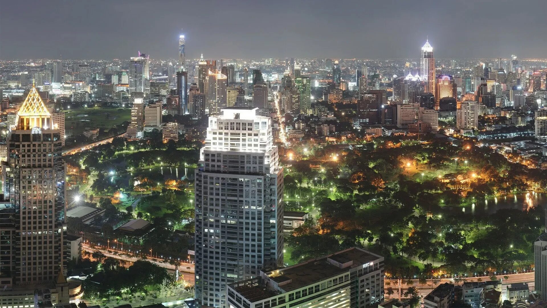 Бангкок. Столица Тайланда. Тайланд город фон. Бангкок с земли.