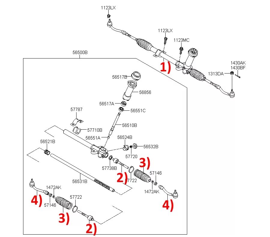 Рулевая рейка киа соул. Рулевая рейка Kia Sportage 3 схема. Ремкомплект для рулевой рейки Kia Venga 2011. Ремкомплект рулевая рейка Kia Spectra II. Рулевая рейка кия Рио 2004 схема.