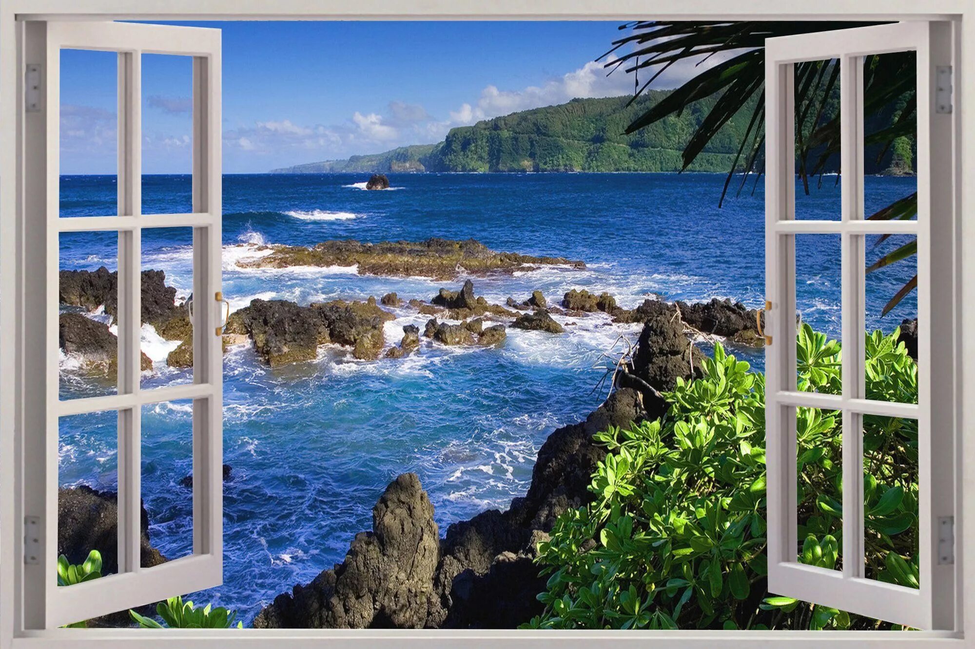 Картинка вид. Фотообои окно, море. Окно с видом на море. Фотообои окно с видом на море. Вид из окна на море.