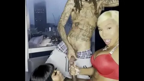 Shemale Suck And Fuck Threesome - TS Parris Center Of Attention In Awkward ...