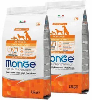 Monge корм для собак 2 5