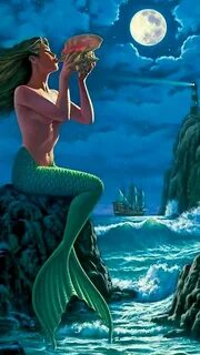 A mermaid