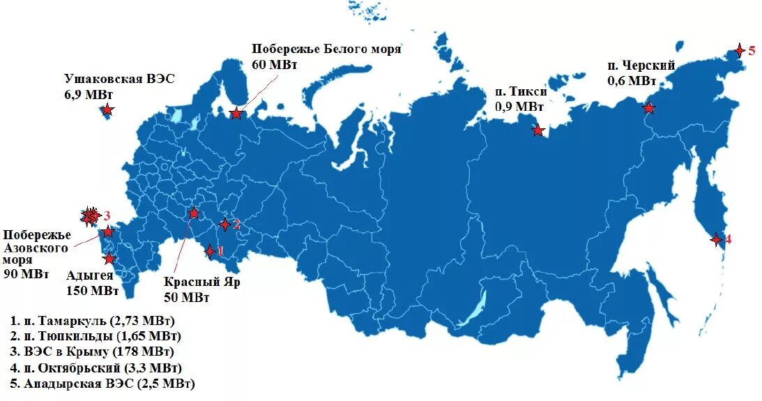 Крупнейшие станции россии. Крупнейшие ветровые электростанции России. Ветровые электростанции в России на карте. Ветровые станции в России на карте. ВЭС на карте России.