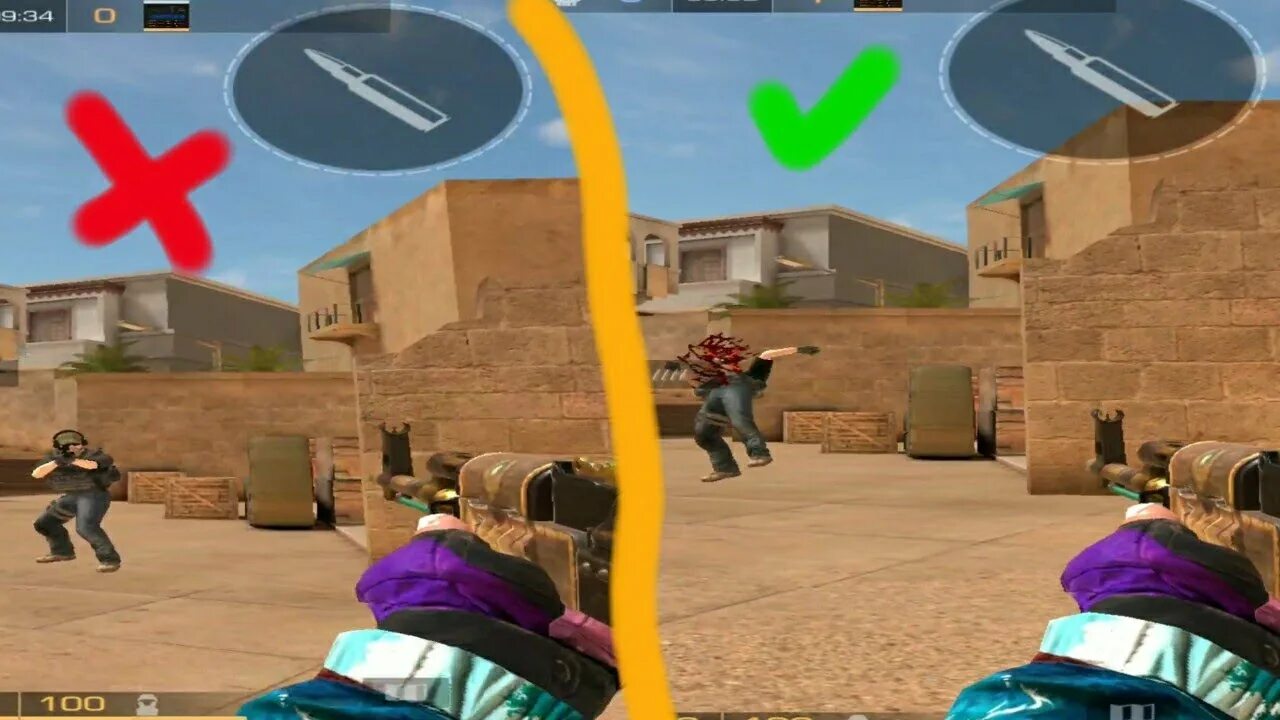 Как играет профессионал в standoff