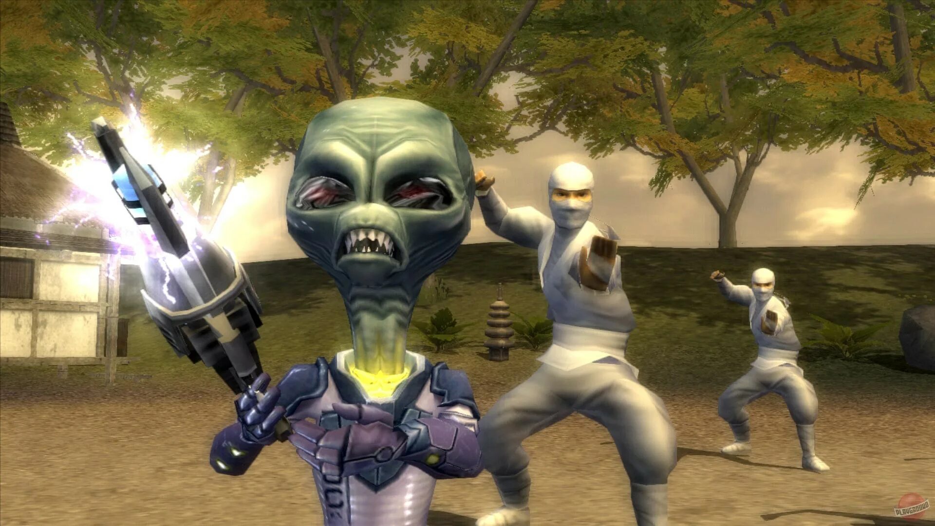 Где второй человек. Destroy all Humans 2 2006. Игра destroy all Humans! 2 Reprobed. Destroy all Humans 2 ps2. Destroy all Humans 2006.