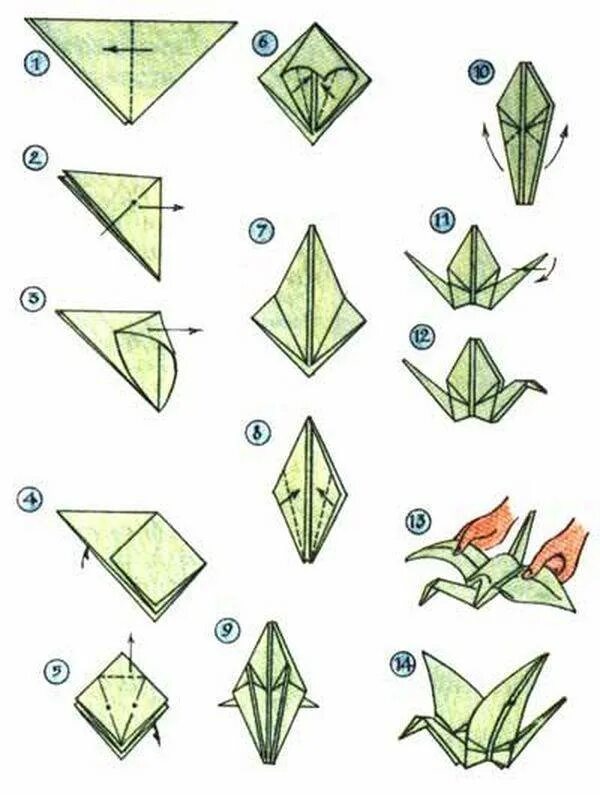 Журавлики оригами инструкция. Схема оригами Журавлик из бумаги. Как делать журавлика из бумаги оригами. Журавлик из бумаги схема складывания. Оригами из бумаги схемы журавль.