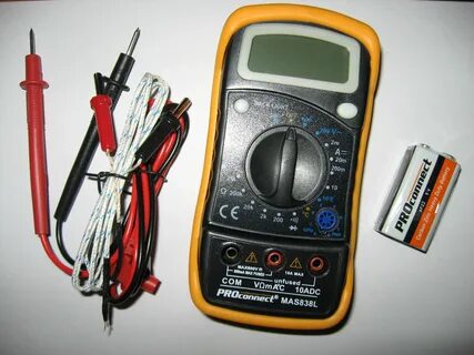 Мультиметр mas838l