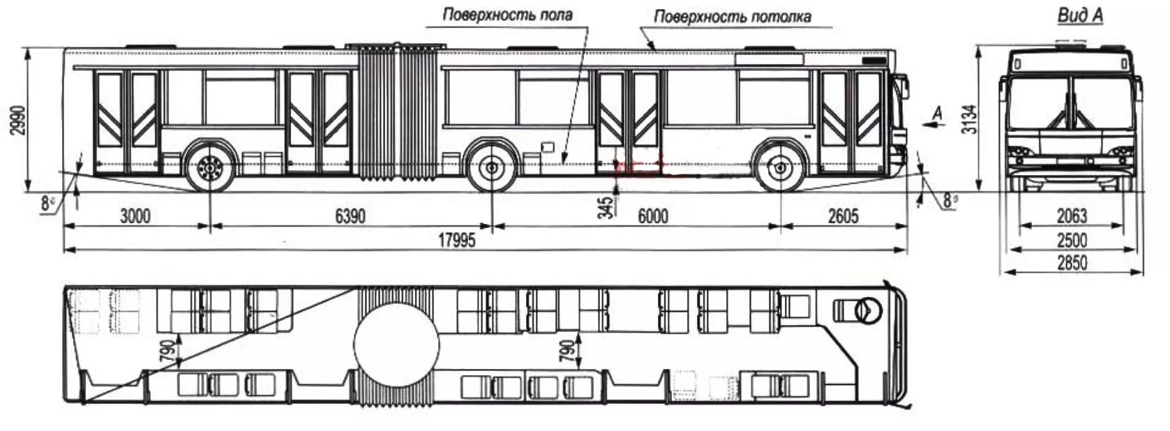 Протяженность автобуса. Автобус МАЗ 105465. Габариты автобуса ЛИАЗ 6213. МАЗ 103 сбоку. МАЗ 105 габариты.