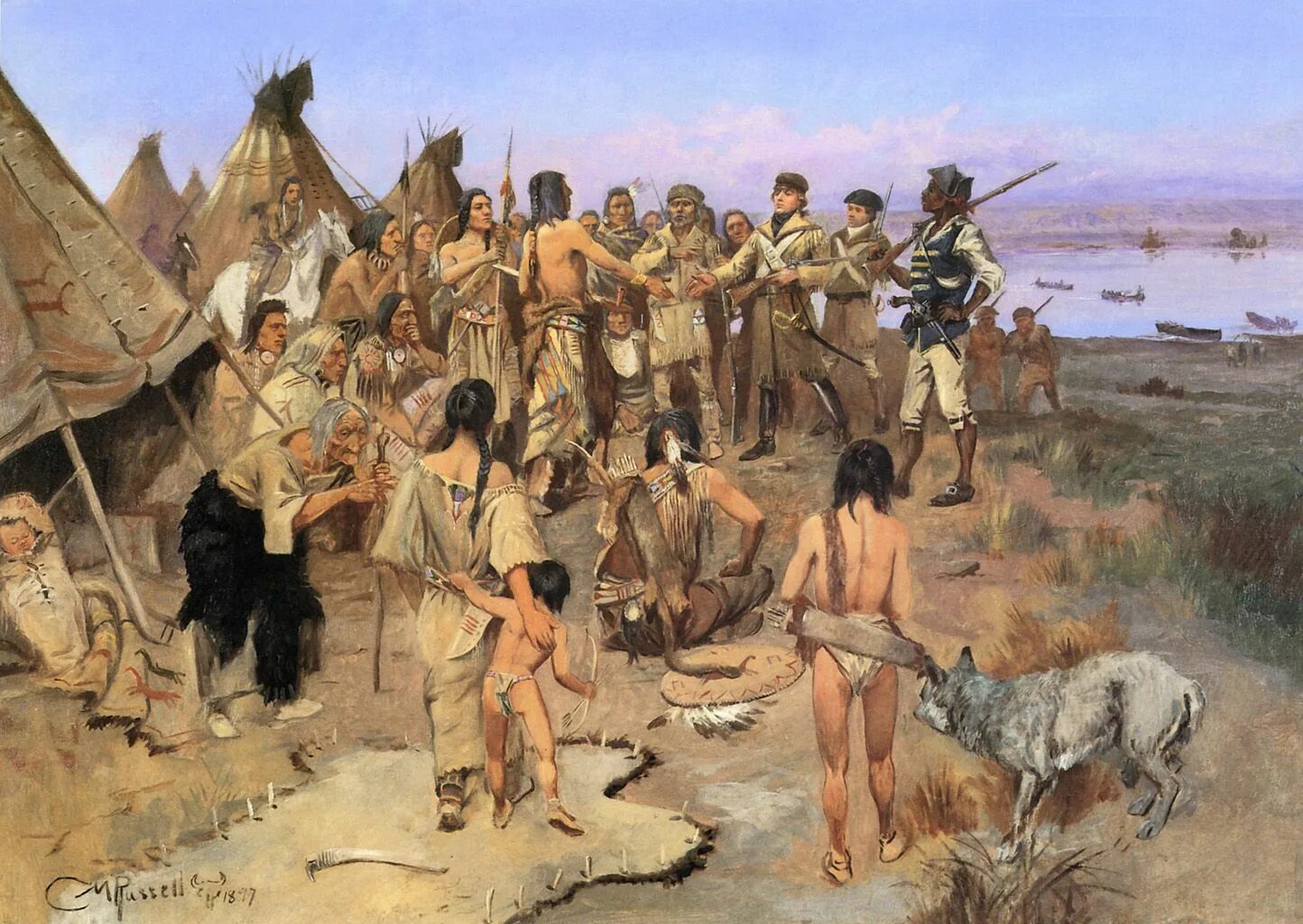 Native american lived