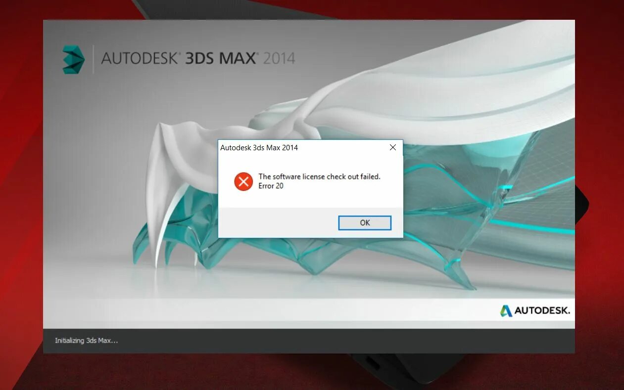 Licensing error