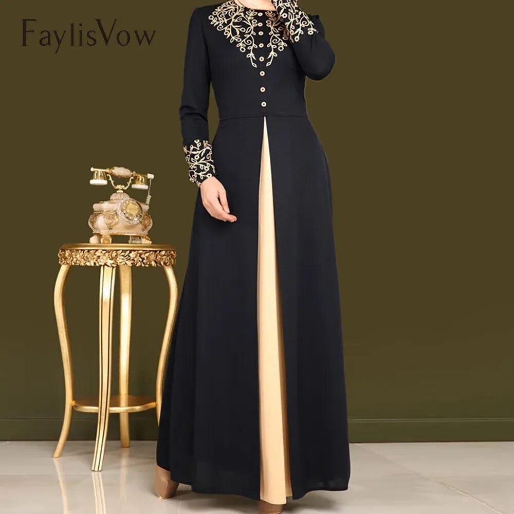 Интернет мусульманских платьев. Dubai Abaya женские платье. Кафтан абайя. Абайя, мусульманское платье.