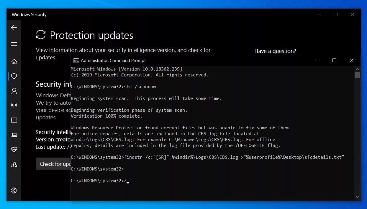File could be corrupted. SFC scannow Windows. Команда SFC /scannow. Системные файлы виндовс 10. Scannow /SFC Windows 10.