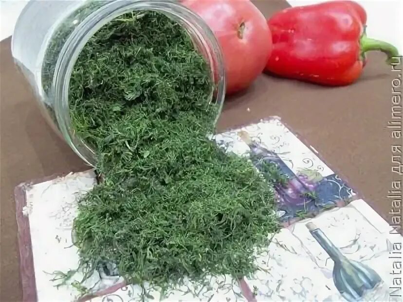 Рецепты заготовки зелени