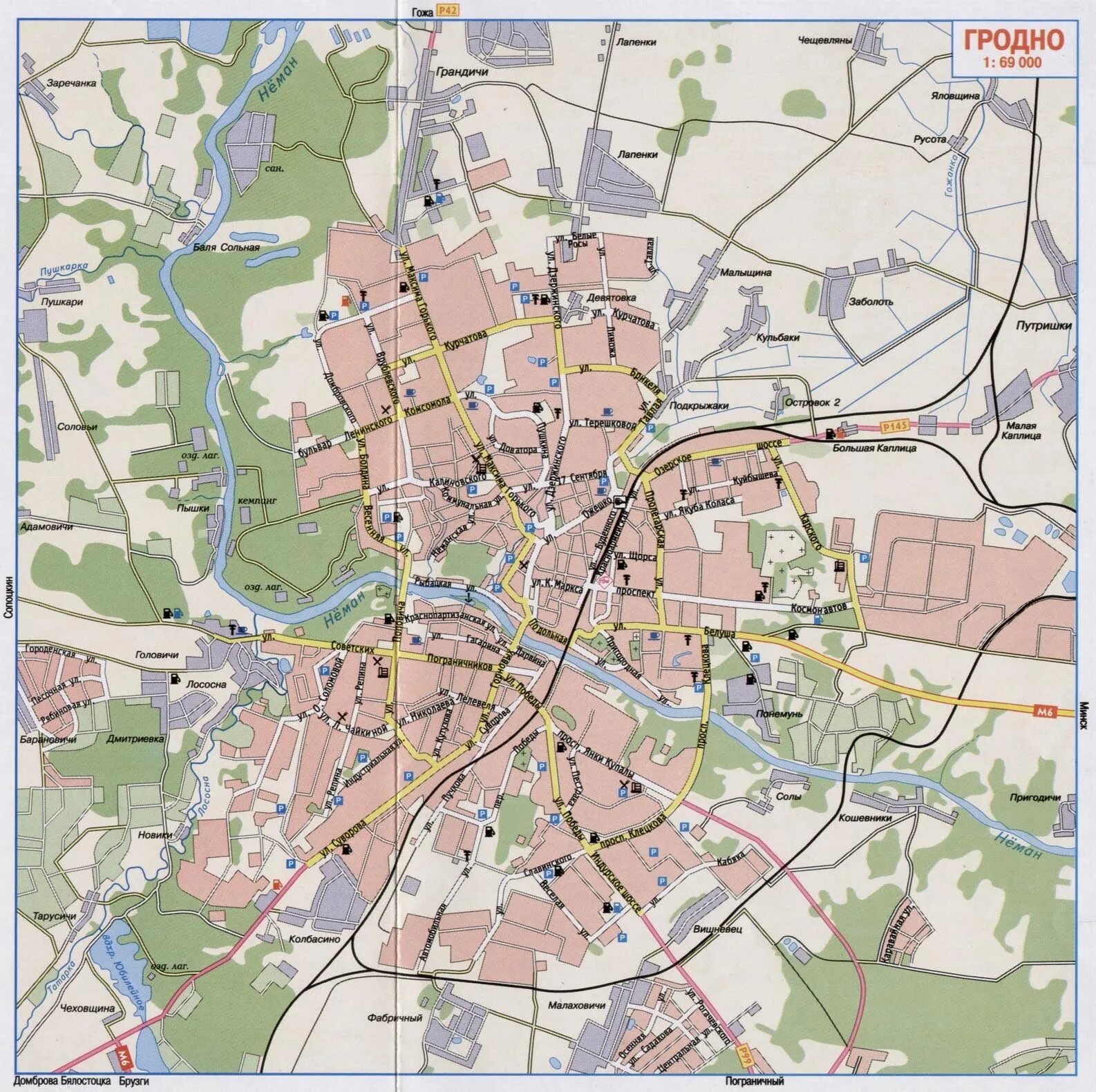 Город Гродно на карте. Г.Гродно Белоруссия на карте. Город Гродно на карте Белоруссии. Карта центр города Гродно.