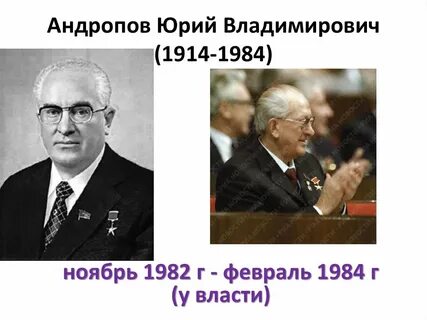 Какие цели были поставлены андроповым