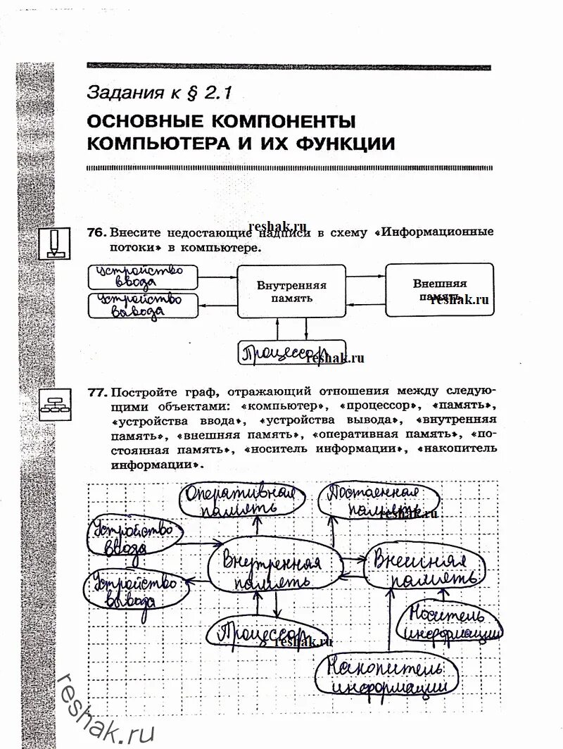 Задание к параграфу 7