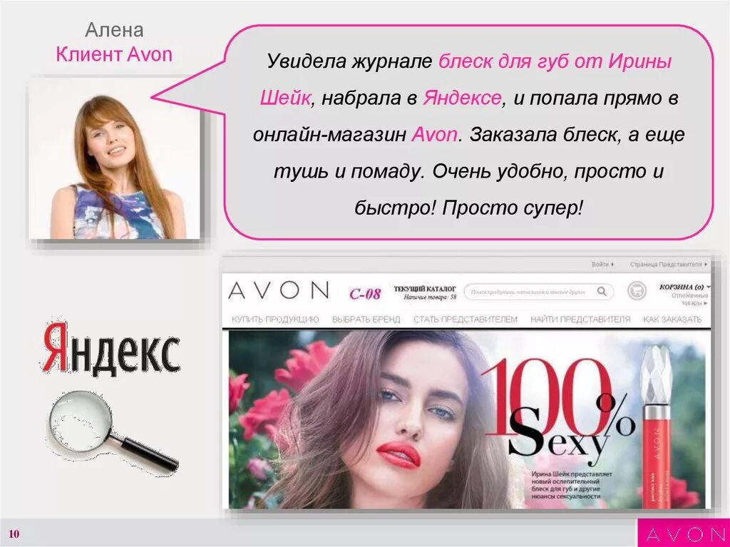 Почему avon. Avon интернет магазин. Avon клиенты.