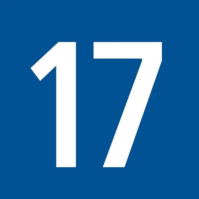 17. Цифра 17. Номер 17 цифра. Цифра 17 голубая. 17-19 Цифры.