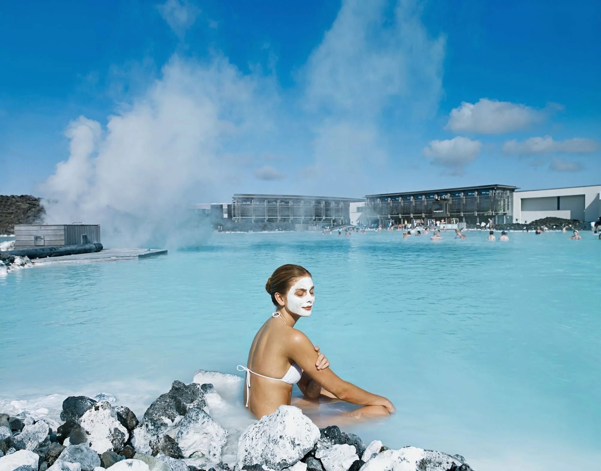 Голубая Лагуна (Гриндавик, Исландия). Голубая Лагуна спа Исландия. Исландия термальные источники голубая Лагуна. Голубая Лагуна - геотермальный бассейн в Исландии. Туры термы