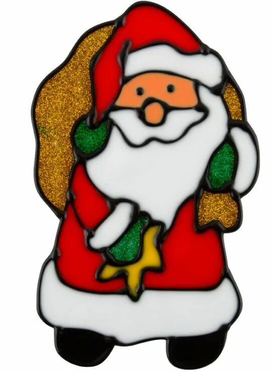 Витраж дед мороз. Новогодний витраж трафарет. Витраж дед мороз. Новогодняя наклейка дед мороз. Дед мороз рисунок.