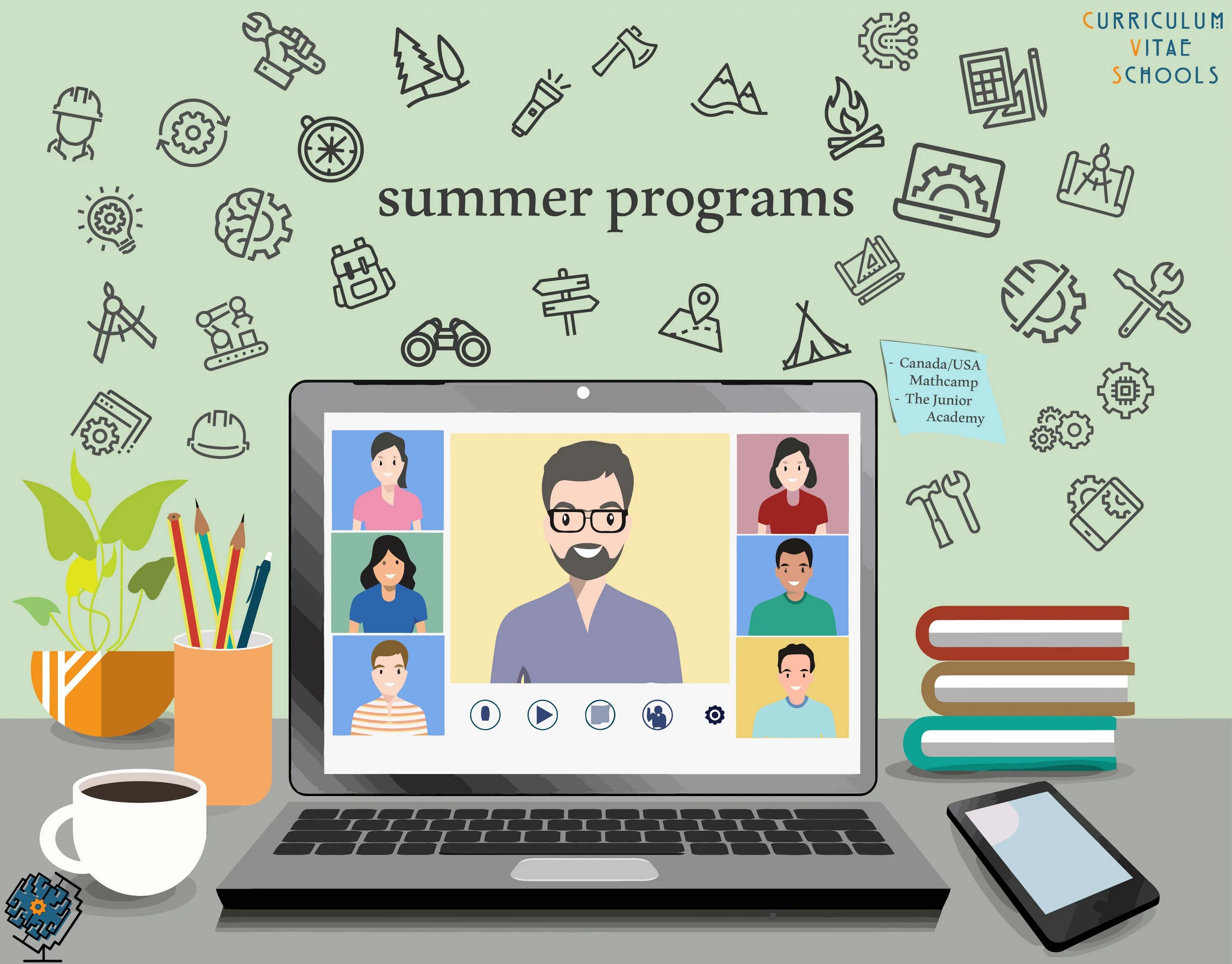 Summer programmes. Summer program. Summer Camp program. Grafik programs. Bit Summer programs.