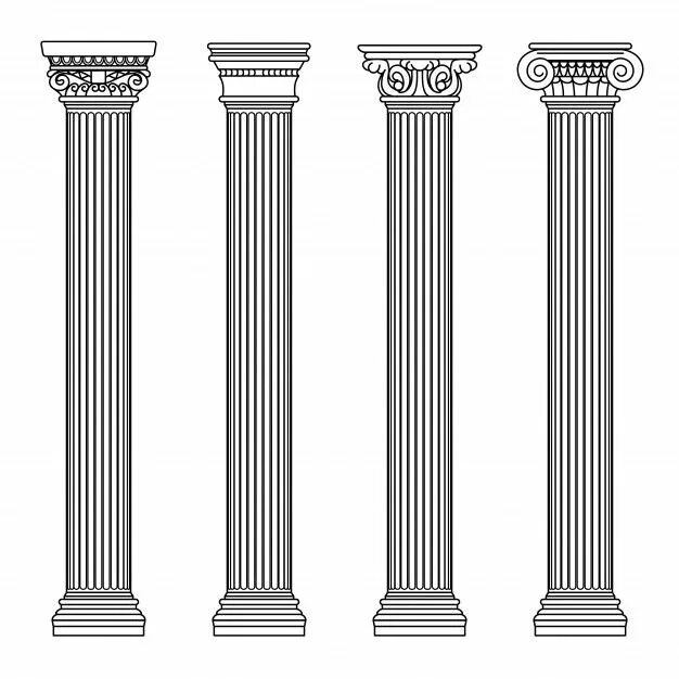 En column