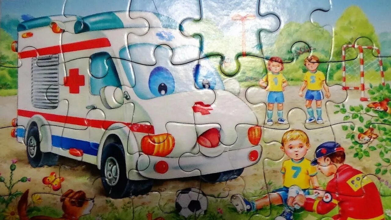 Скорая пазл. Необычные пазлы. Креативные пазлы. Пазлы помощь. Пазлы помощь.