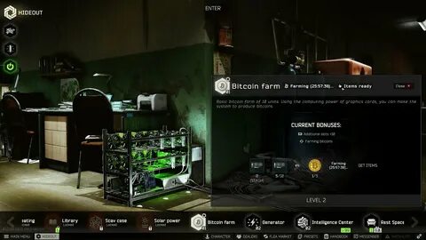 Тарков биткоин ферма
