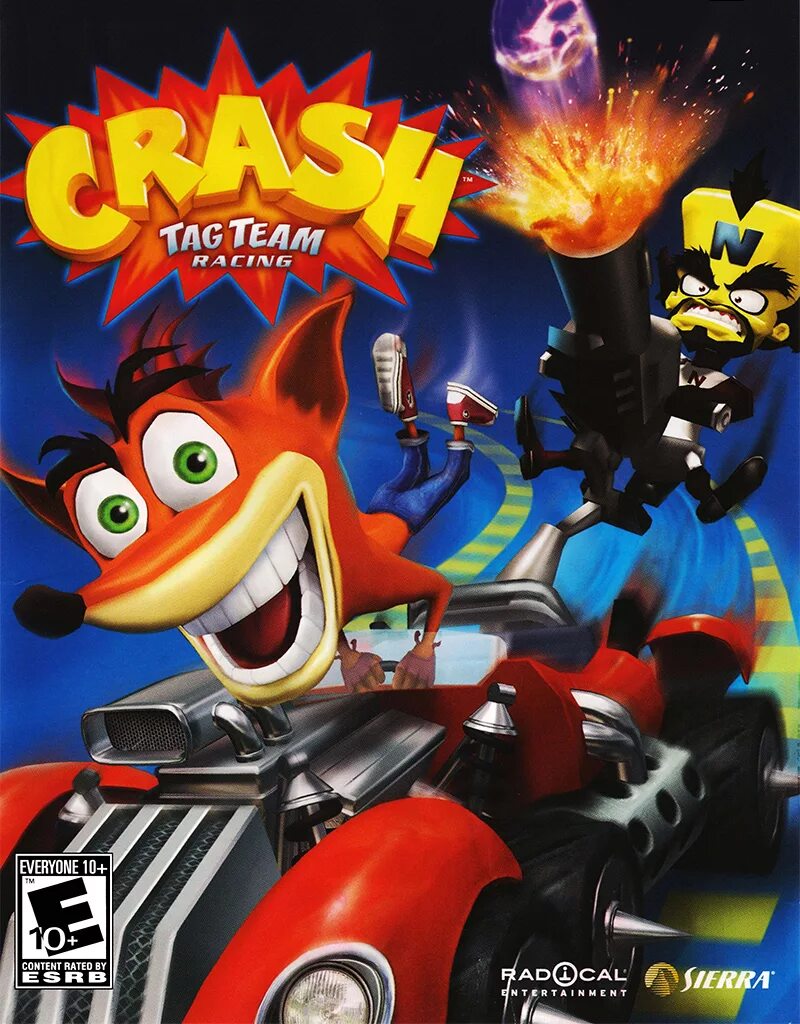 Crash tag. Crash bandicoot tag team racing. crash bandicoot racing ps2. crash tag team racing playstation 2. crash bandicoot team racing ps2.
