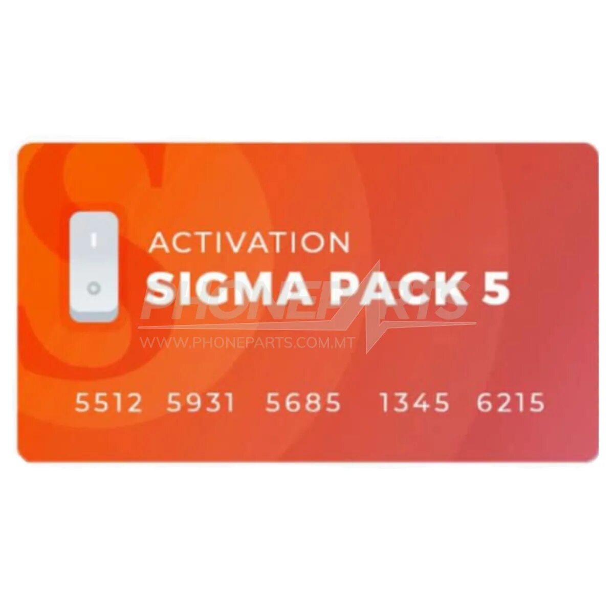 Pack Sigma 100л. Sigma карты. Гигамун карточки с Sigma. Код для активации кабинета Сигма.