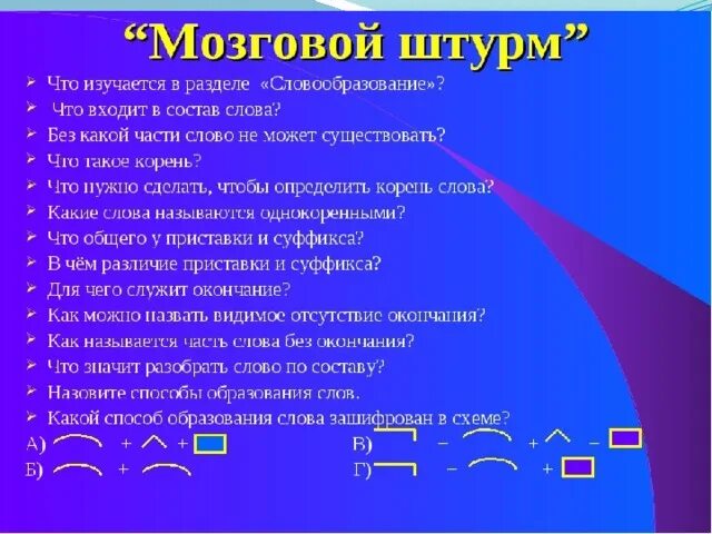 Произошла состав слова. Словообразование задания. Задания на тему словообразование. Состав слова и способы образования. Словообразование 6 класс.