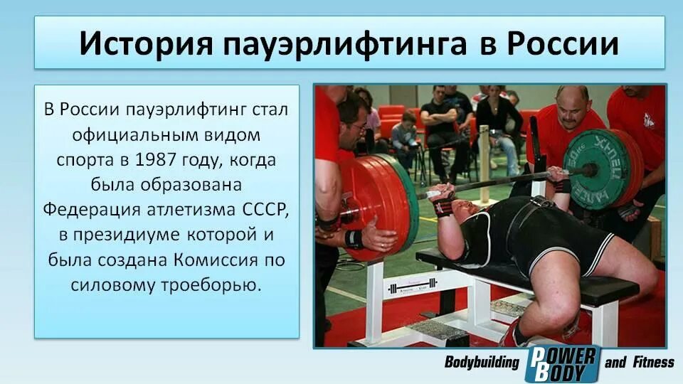 Рождение пауэрлифтинга