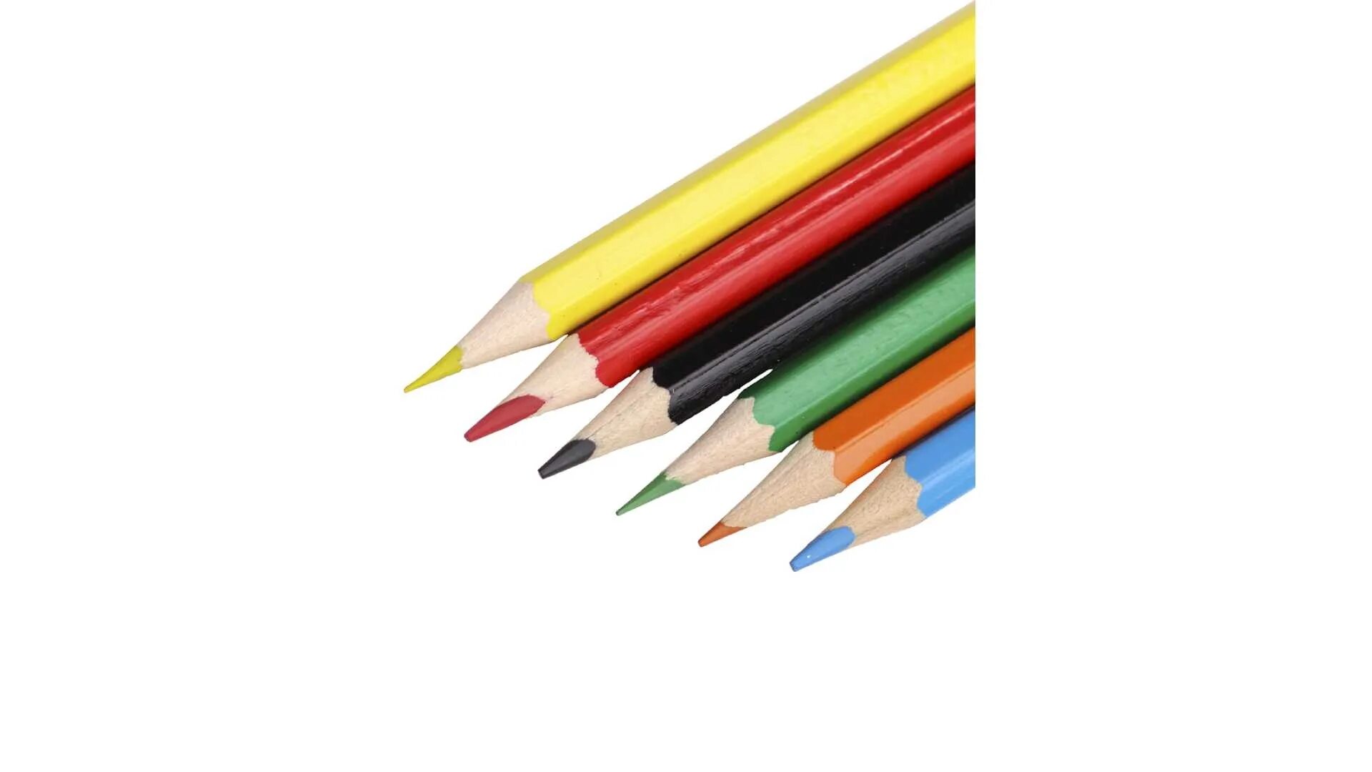 Карандаши цветные. 6 Цветных карандашей. Рисование карандашом. Карандаш без фона.