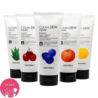 Крем-пенка для умывания Tony Moly Clean Dew Seed Foam Cleanser 180мл Корейская к