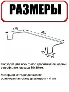 Ограничитель матраса для кровати