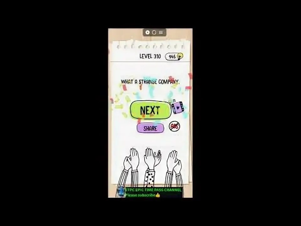 Brain test 310. Brain test 310