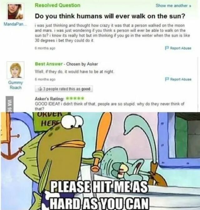 Some people saw. Stupid people. IWAS just. Lets find a Cure for stupid people. People that have some Pain inphografic.
