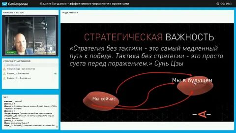 Стратегия без тактики самый медленный путь