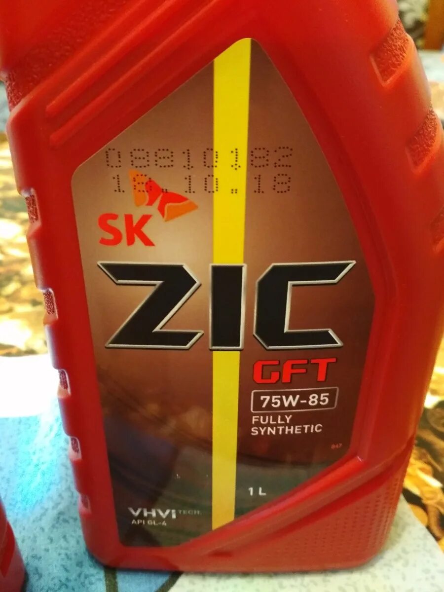 ZIC GFT 75w-85 gl-4 1л. 132624 ZIC. ZIC GFT 75w-85 (1л). ZIC GFT 75w85 (API gl-4) 4л.(4шт). Zic 75w85 gft