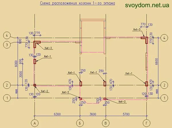Как расположить колонны на чертеже. Схема расположения колонн чертеж. Обозначение монолитной колонны на чертеже. Схема расположения монолитных колонн. Привязка фундамента